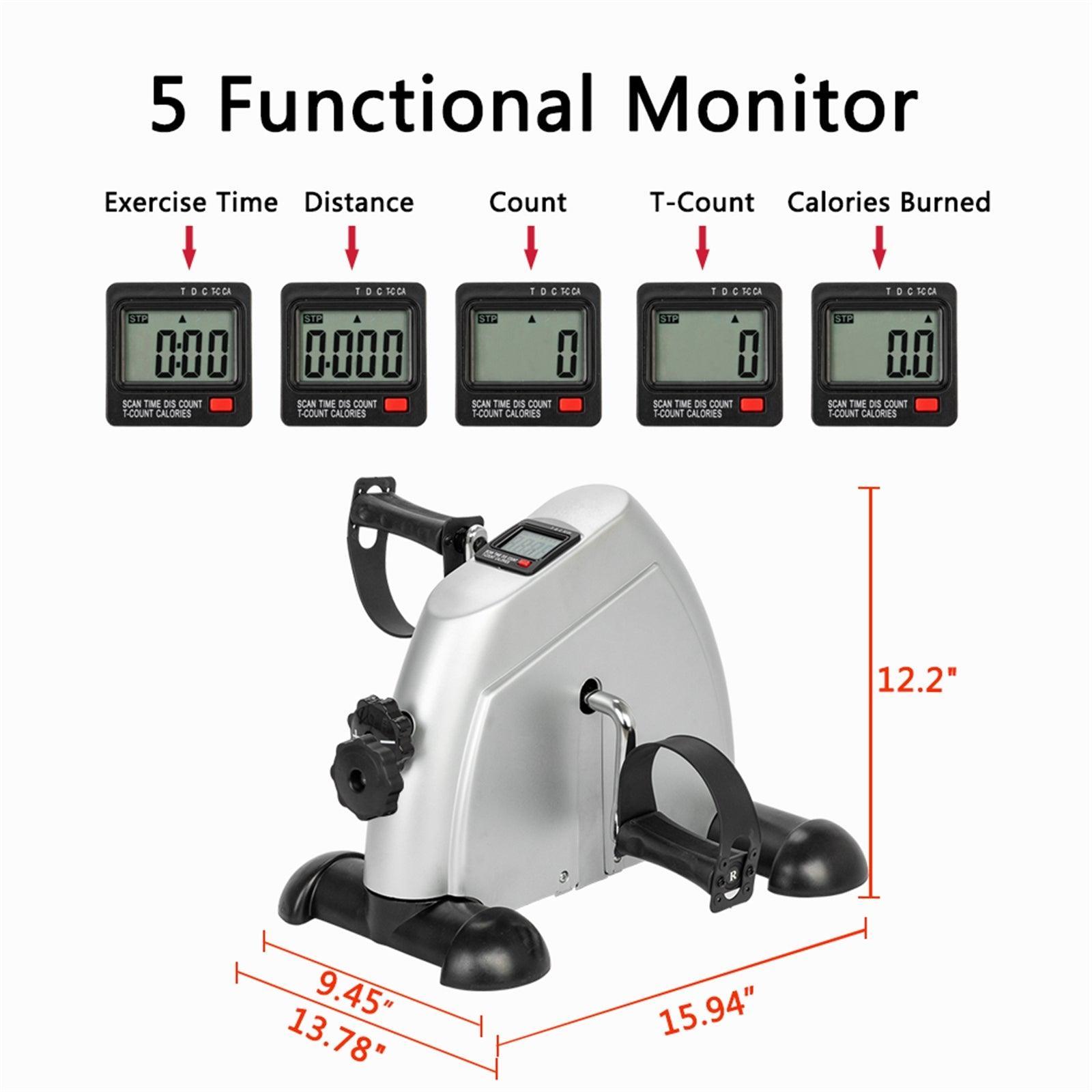 Home Use Hands and Feet Trainer Mini Exercise Bike - VirtuousWares:Global
