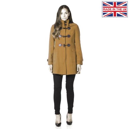 Hooded Toggle Fastened Slim Fit Coat - VirtuousWares:Global