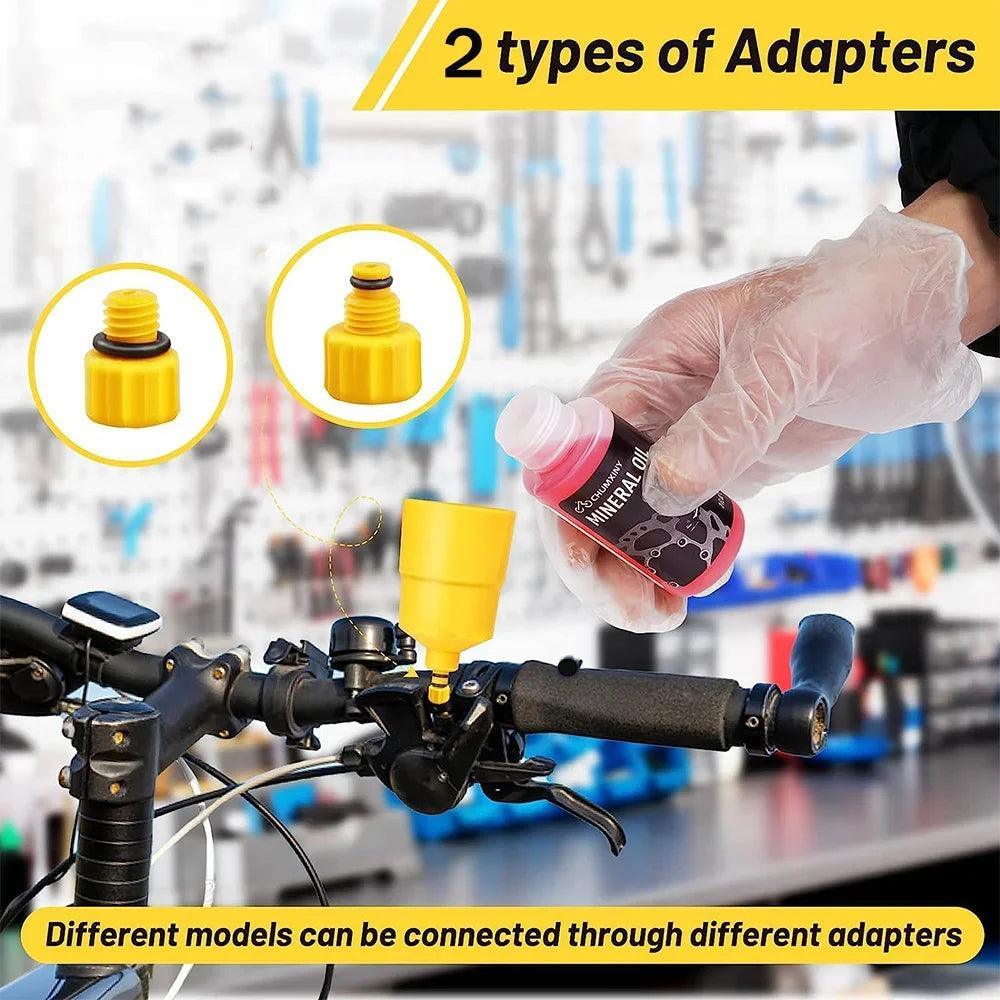 Hot Bicycle Brake Mineral Oil System 60Ml Fluid Cycling Mountain Bikes - VirtuousWares:Global