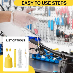 Hot Bicycle Brake Mineral Oil System 60Ml Fluid Cycling Mountain Bikes - VirtuousWares:Global