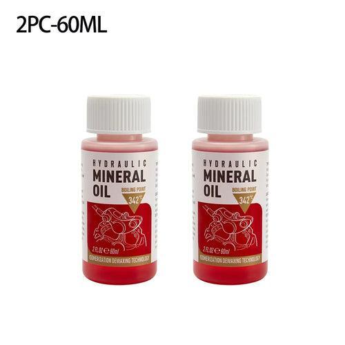 Hot Bicycle Brake Mineral Oil System 60Ml Fluid Cycling Mountain Bikes - VirtuousWares:Global