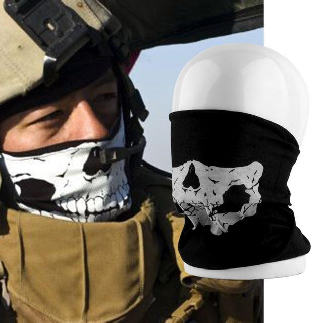 HOT Cool Tubular Skull Ghosts Ghost Mask Bandana - VirtuousWares:Global