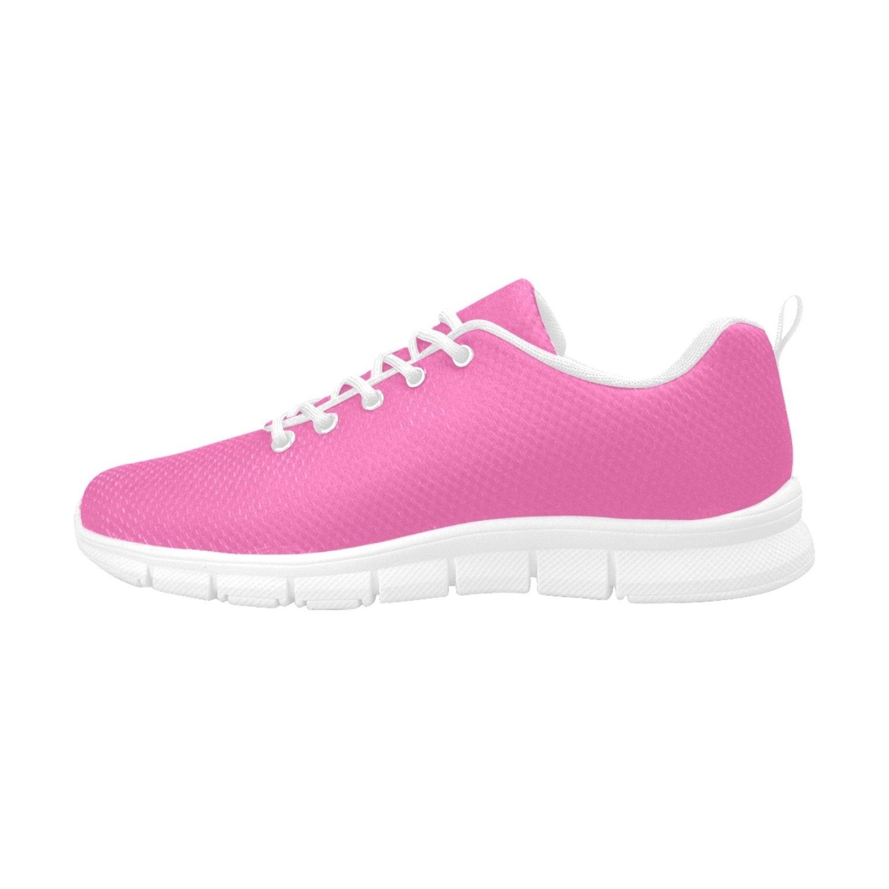 Hot Pink Running Sneakers Shoes For Women - VirtuousWares:Global