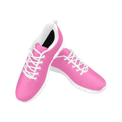 Hot Pink Running Sneakers Shoes For Women - VirtuousWares:Global