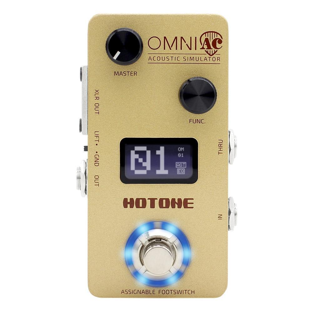 Hotone Omni AC Simulation Guitar Bass Effects Pedal OMP-5 - VirtuousWares:Global