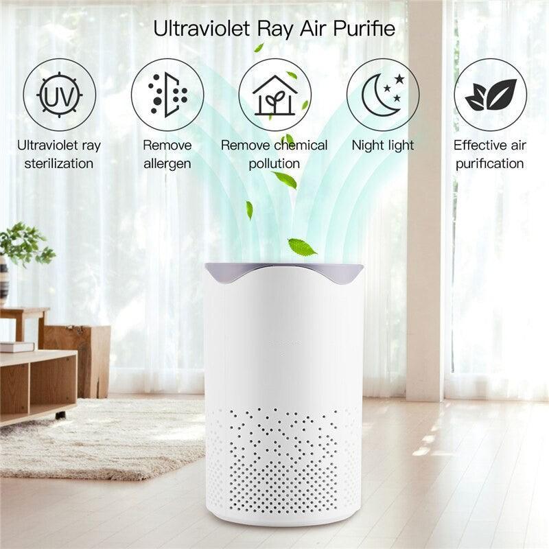 Household Air Purifier Home Ultraviolet Ray Ozone Ionizer Generator - VirtuousWares:Global