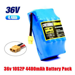 Hover Board Battery 36v 10s2p 4400mAh Lithium Battery Pack for - VirtuousWares:Global
