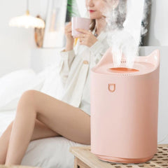 Humidifier Home 3L Air Ultrasonic Essential Oil Aroma Diffuser Double - VirtuousWares:Global