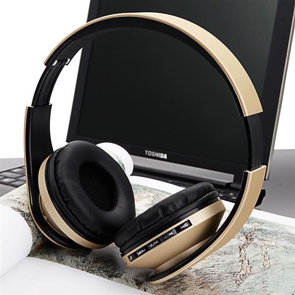 HY-811 Foldable FM Stereo MP3 Player Wired Bluetooth Headset - VirtuousWares:Global