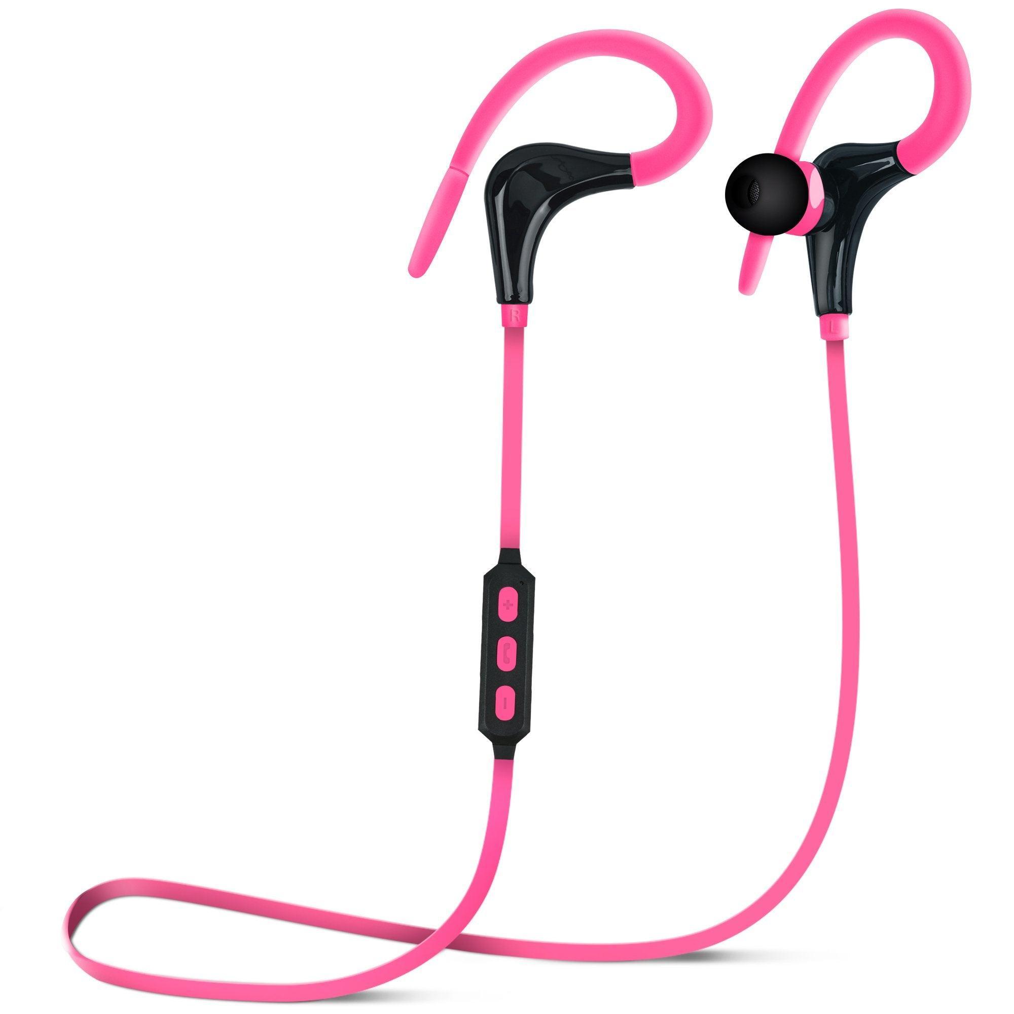 HyperGear Marathon Wireless Sports Earphones Active Pink (14076) - VirtuousWares:Global