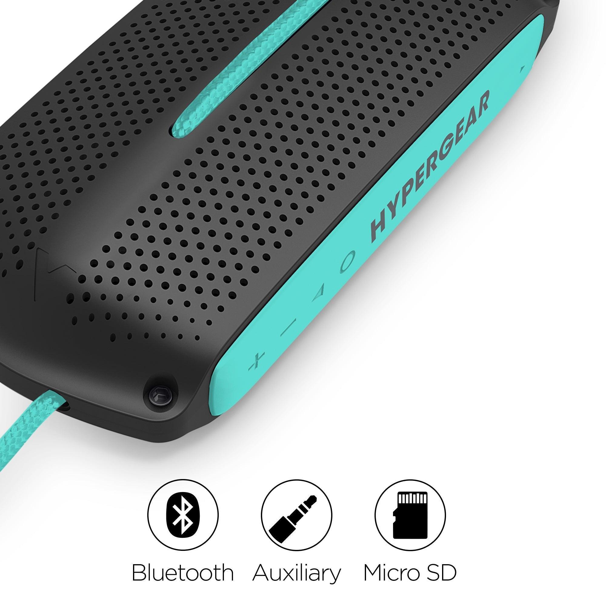 HyperGear Wave Water Resistant Wireless Speaker with Extended Battery - VirtuousWares:Global