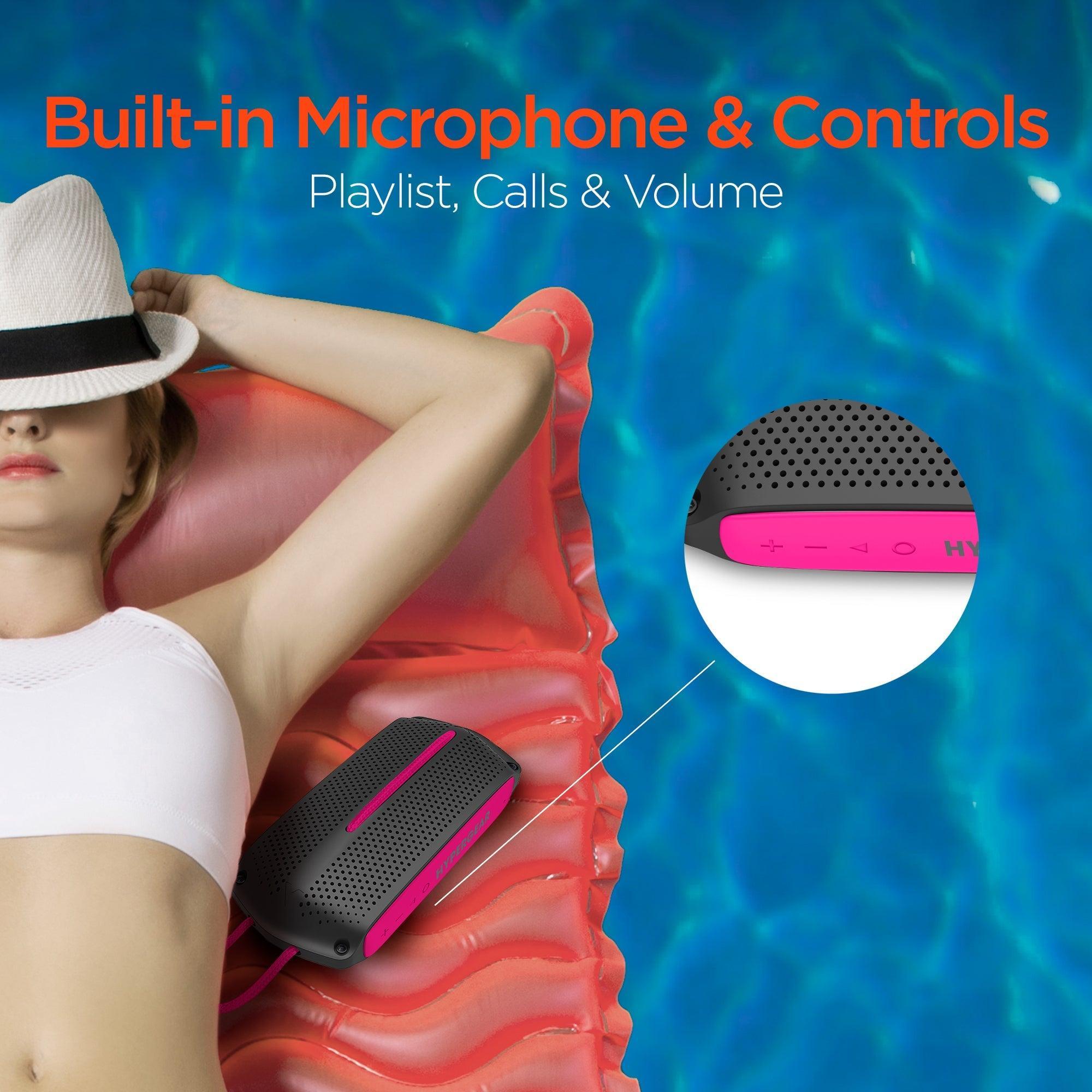 HyperGear Wave Water Resistant Wireless Speaker with Extended Battery - VirtuousWares:Global