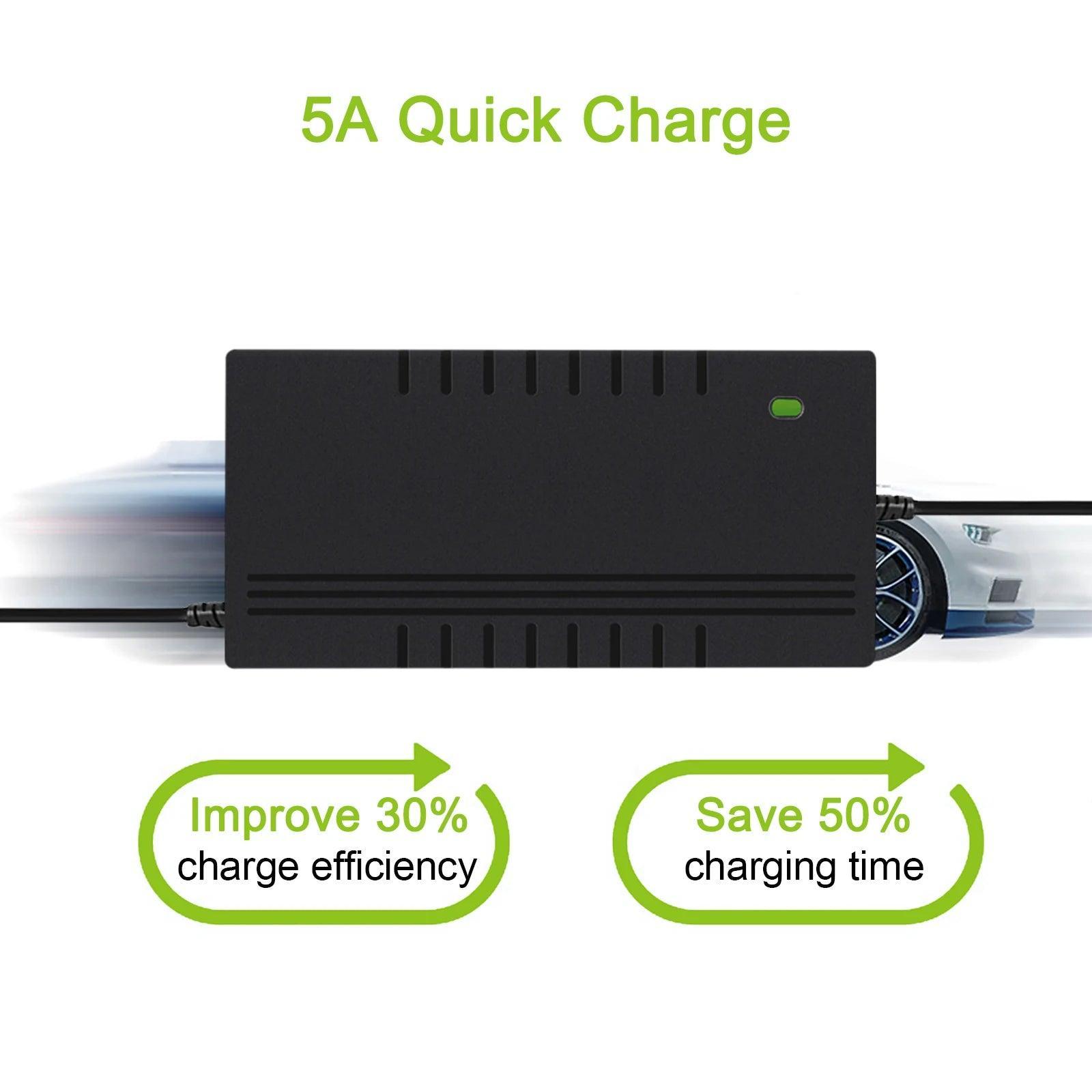 HYTRIDE 42V 5A Lithium Battery Charger 36V 10S 5A Li-ion Battery - VirtuousWares:Global