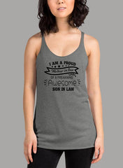 I Am A Proud Mother In Law Black Women's Tank Top - VirtuousWares:Global