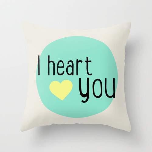 I heart you Pillow - VirtuousWares:Global