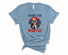 I Want You To Get Lit - Graphic Tee - VirtuousWares:Global