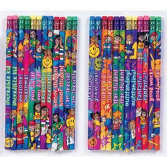 Incentive #2 Pencil - 12 Count, Assorted Incentive Messages - VirtuousWares:Global