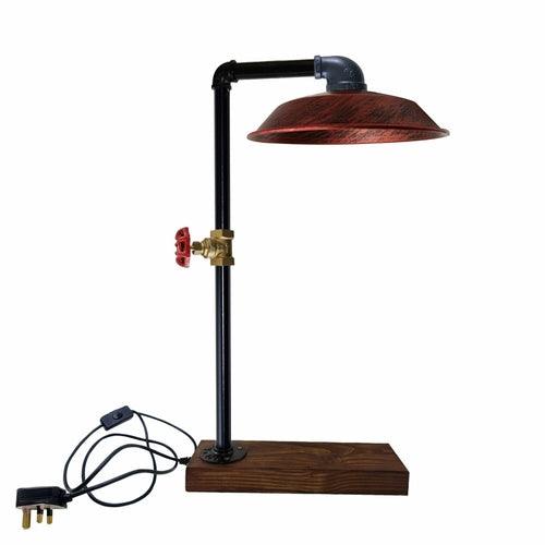 Industrial Vintage Retro Steampunk Water Pipe Style Bedside Table - VirtuousWares:Global