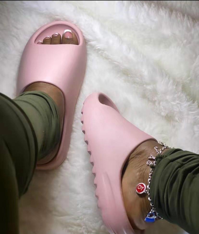 INS Pink Home Women Heel Slippers for Outdoor - VirtuousWares:Global