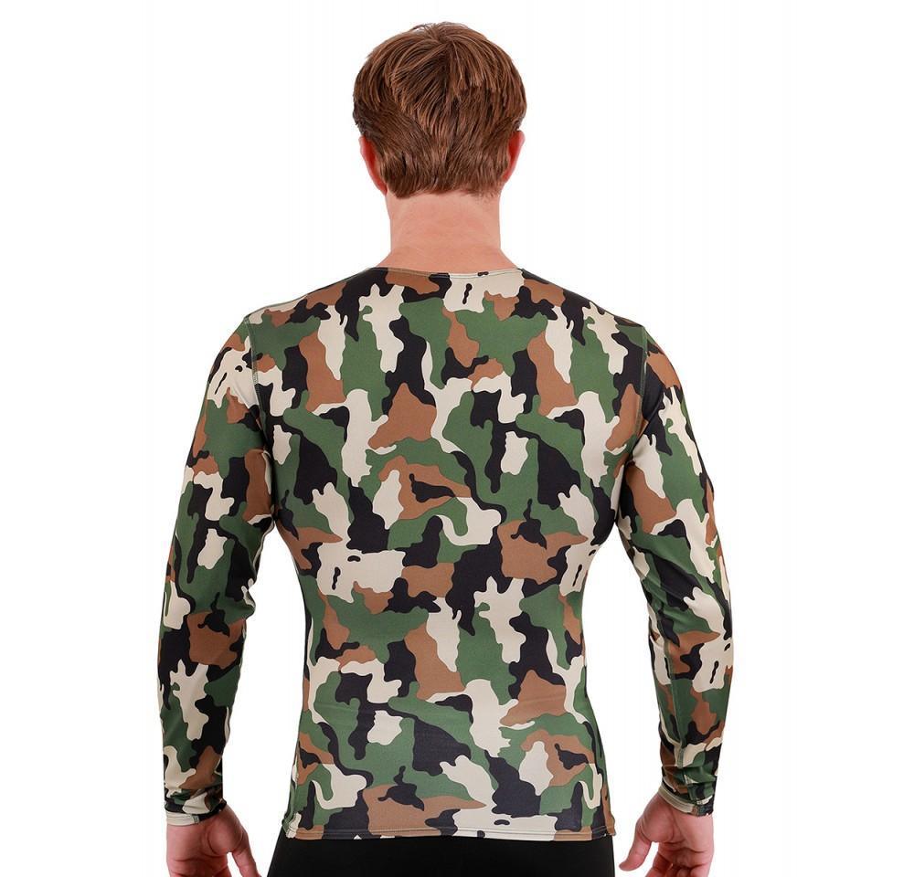 Insta Slim I.S.Pro USA Camo Activewear Long Sleeve Crew Neck - 3TLST01 - VirtuousWares:Global