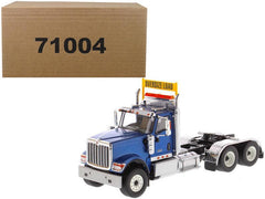 International HX520 Day Cab Tandem Tractor Blue 1/50 Diecast Model by - VirtuousWares:Global