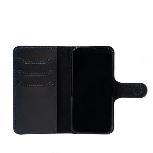 iPhone 15 series Top-Grain Leather Folio Case Wallet - Classic 4.0 - VirtuousWares:Global