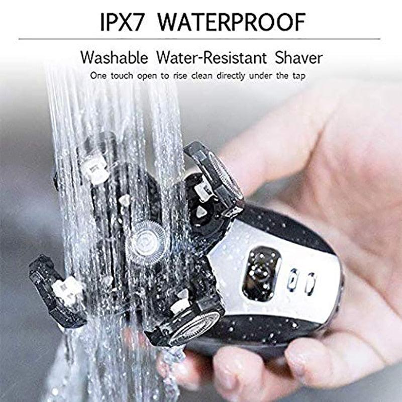 IPX7 High Quality 5 in 1 Men's Electric Shaver Waterproof USB - VirtuousWares:Global