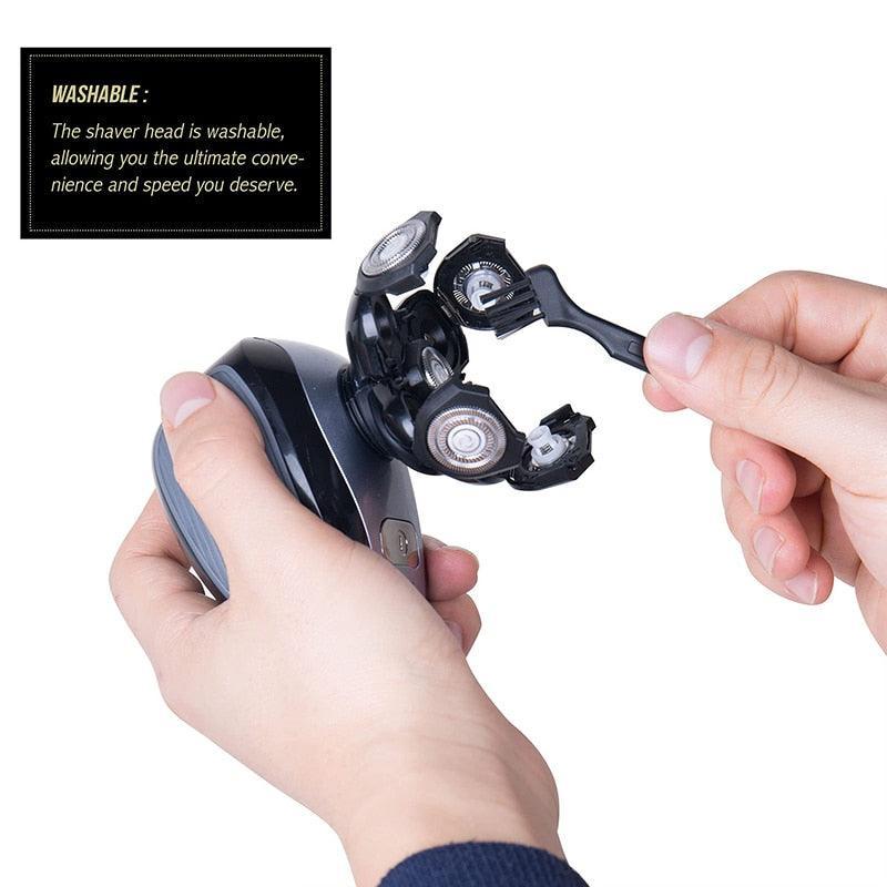IPX7 High Quality 5 in 1 Men's Electric Shaver Waterproof USB - VirtuousWares:Global