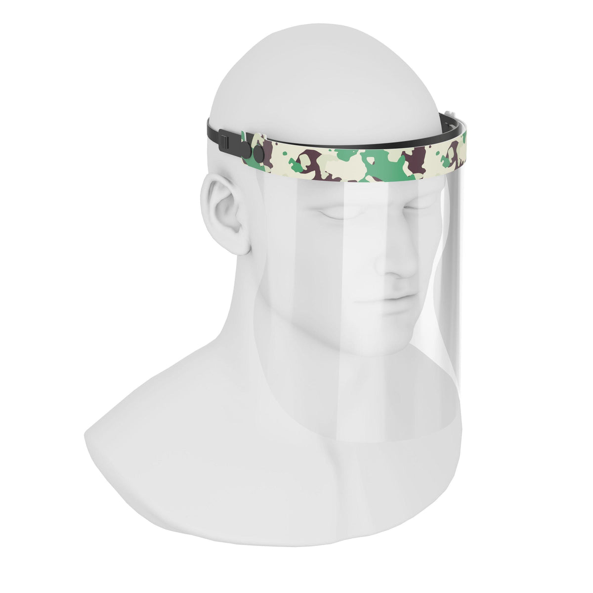 iSolay Face Shield Camouflage - VirtuousWares:Global