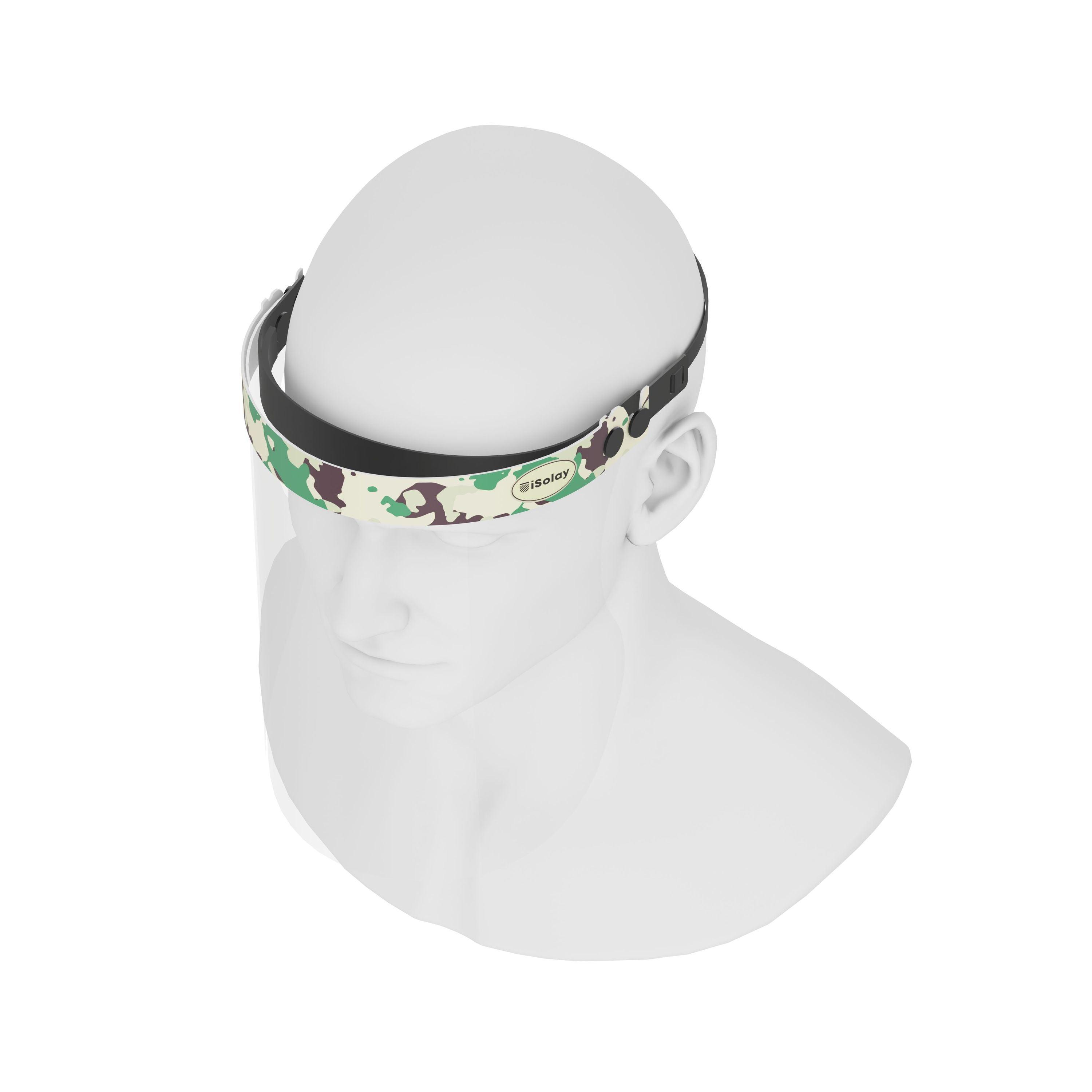 iSolay Face Shield Camouflage - VirtuousWares:Global