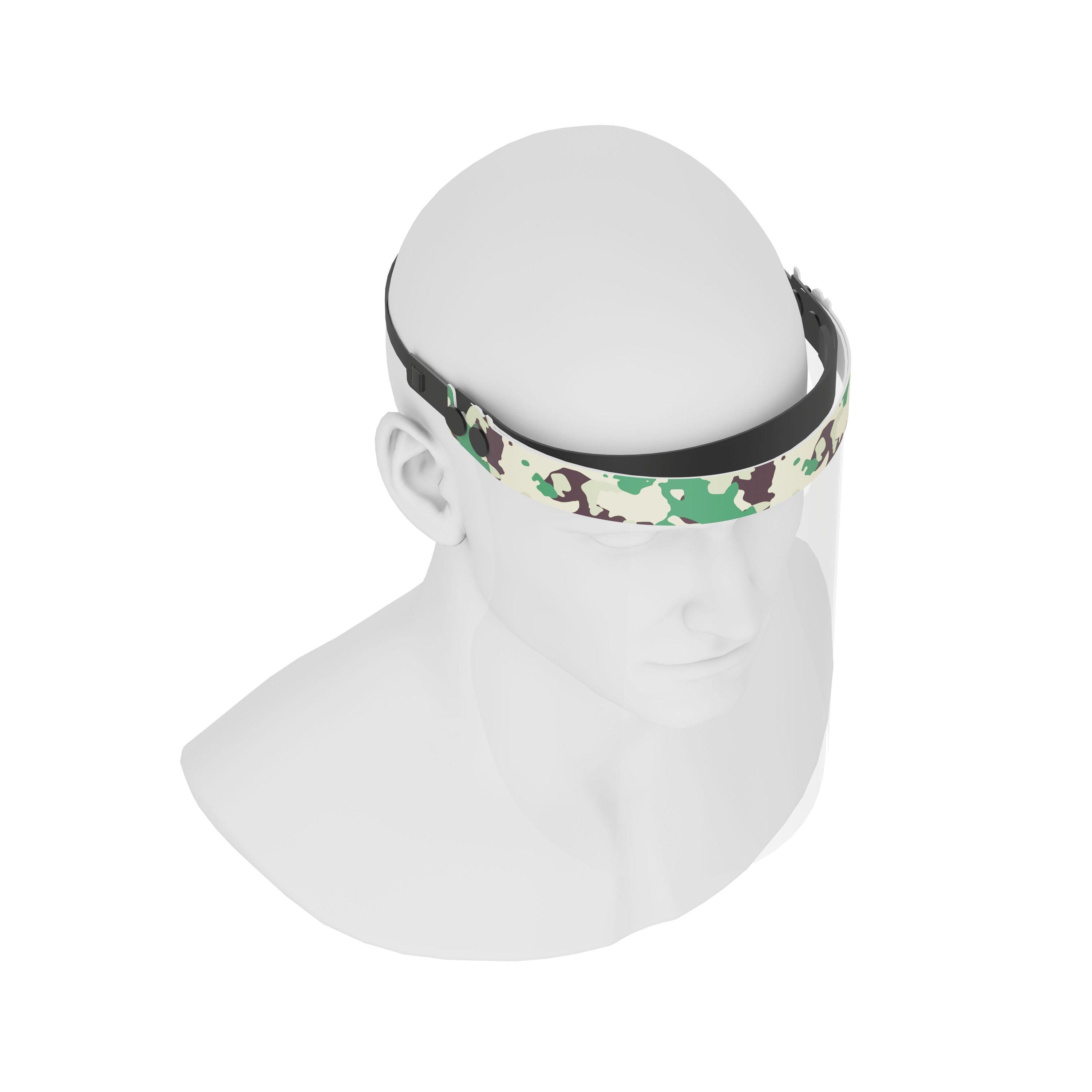 iSolay Face Shield Camouflage - VirtuousWares:Global