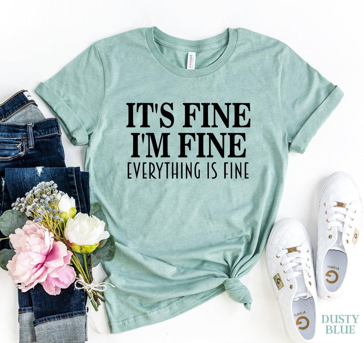 It's Fine I am Fine T-shirt - VirtuousWares:Global