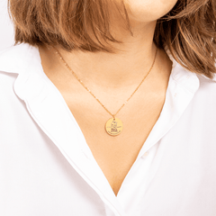 Jacki Easlick Baby Birth Details Necklace - VirtuousWares:Global