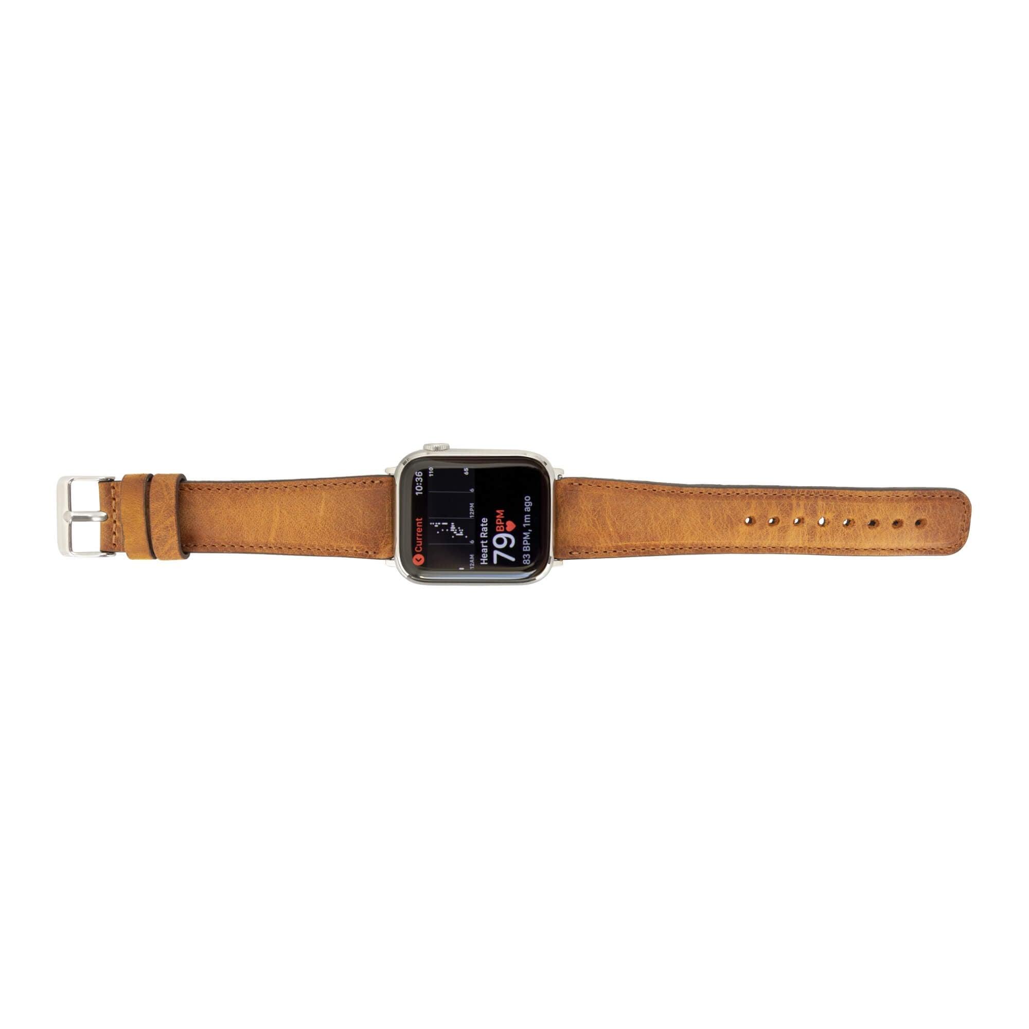 Jackson Leather Bands of Apple Watch 9, Ultra 2 & SE Watches For sale - VirtuousWares:Global