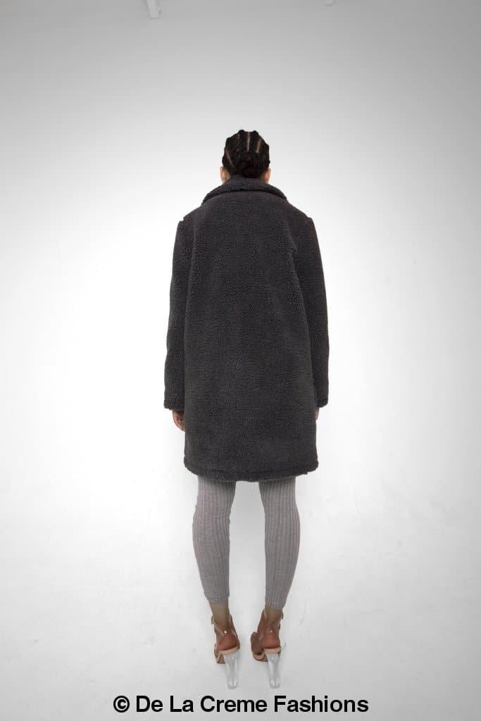 Jacqueline Oversized Teddy Coat - VirtuousWares:Global