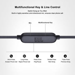 JBL LIVE100 3.5mm Wired Earphones Stereo Sound Line Control - VirtuousWares:Global