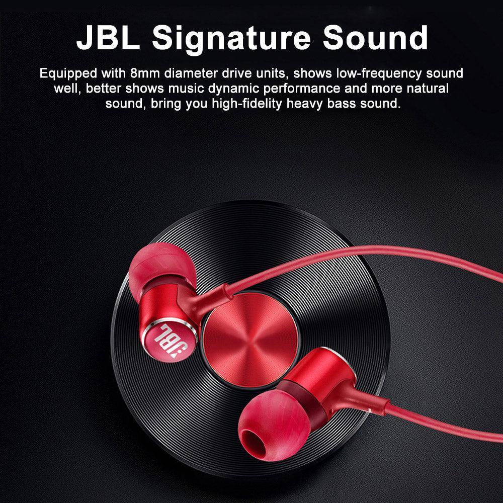 JBL LIVE100 3.5mm Wired Earphones Stereo Sound Line Control - VirtuousWares:Global