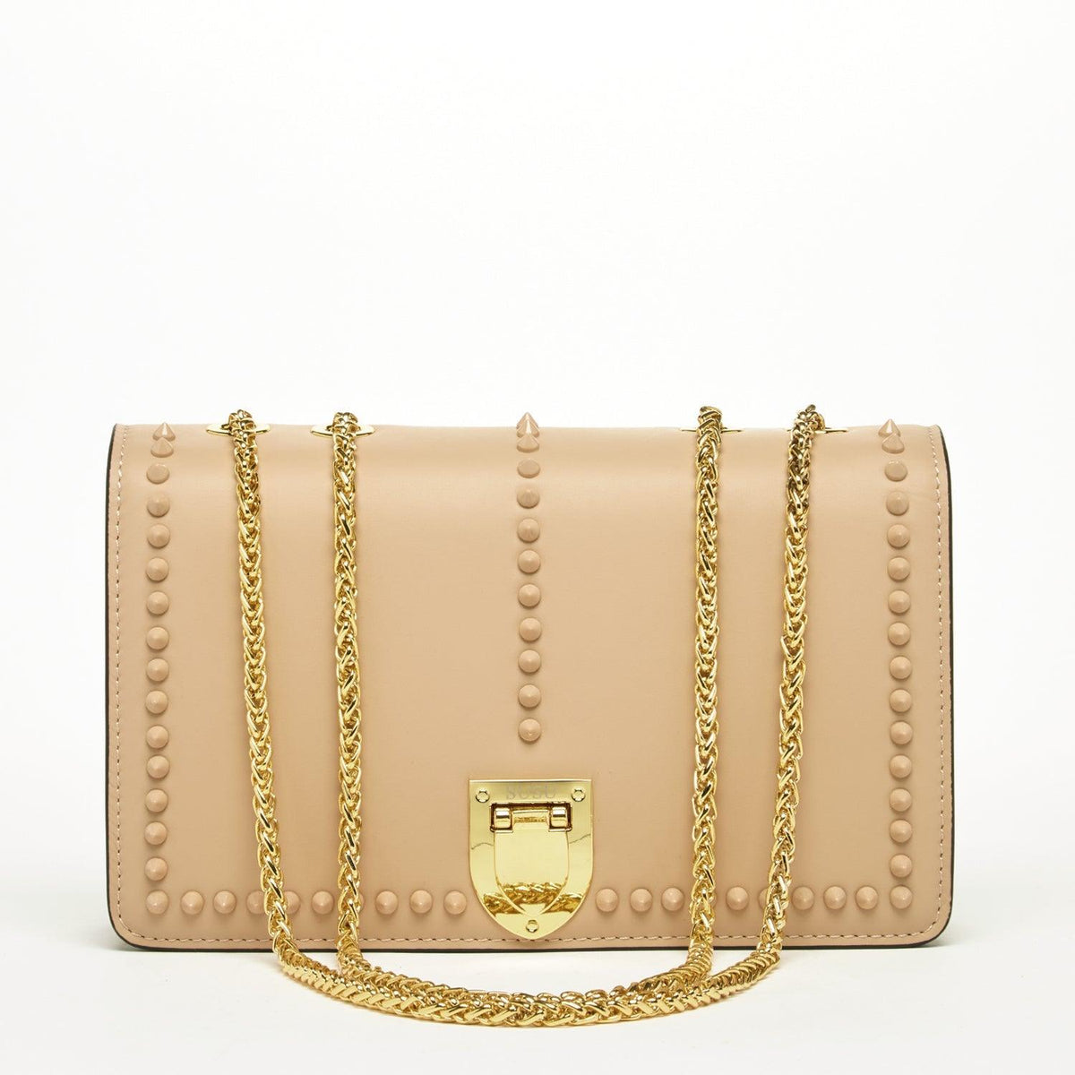 Josie Leather Purse Beige - VirtuousWares:Global