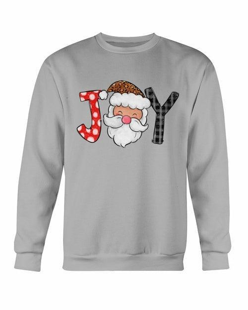 Joy Santa Christmas Sweatshirt - VirtuousWares:Global