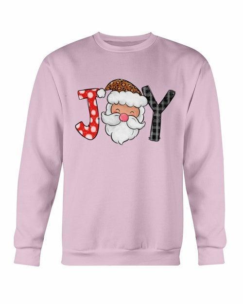 Joy Santa Christmas Sweatshirt - VirtuousWares:Global