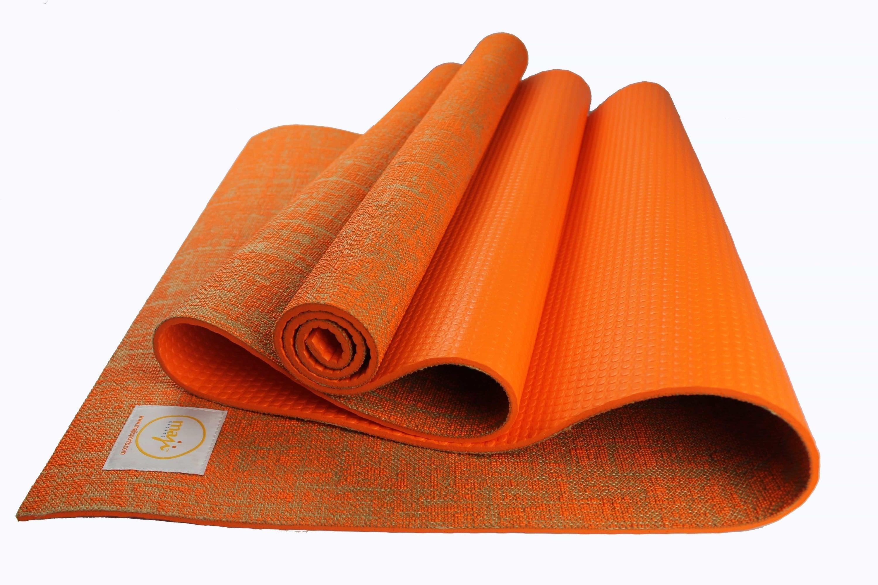 Jute Premium Eco Yoga Mat + Foot Massager (7.5cm x 17.5cm) - VirtuousWares:Global
