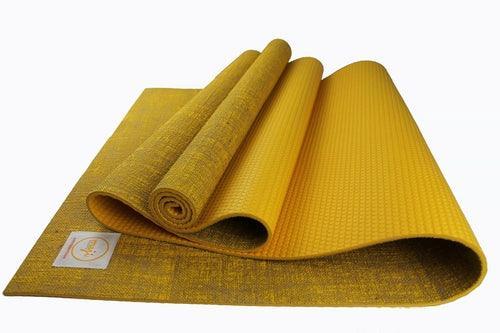 Jute Premium Eco Yoga Mat + Foot Massager (7.5cm x 17.5cm) - VirtuousWares:Global
