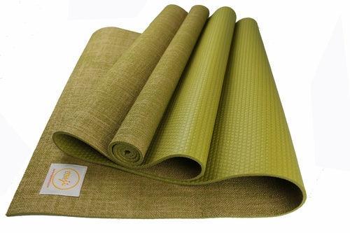Jute Premium Eco Yoga Mat + Foot Massager (7.5cm x 17.5cm) - VirtuousWares:Global