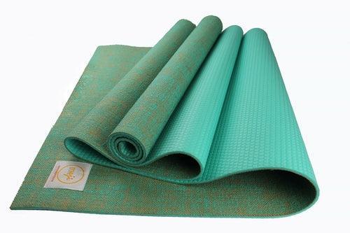 Jute Premium Eco Yoga Mat + Foot Massager (7.5cm x 17.5cm) - VirtuousWares:Global