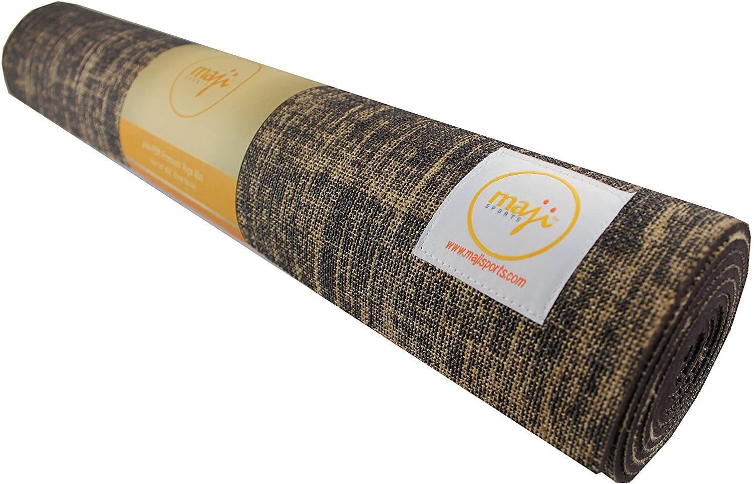 Jute Premium Eco Yoga Mat + Foot Massager (7.5cm x 17.5cm) - VirtuousWares:Global