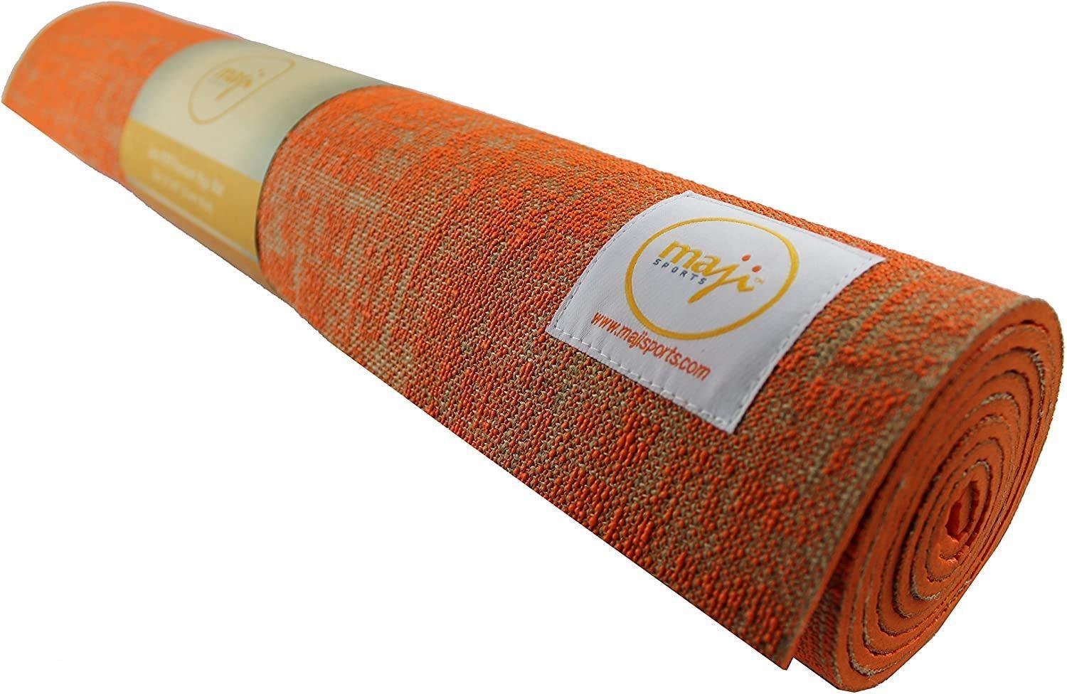 Jute Premium Eco Yoga Mat + Foot Massager (7.5cm x 17.5cm) - VirtuousWares:Global