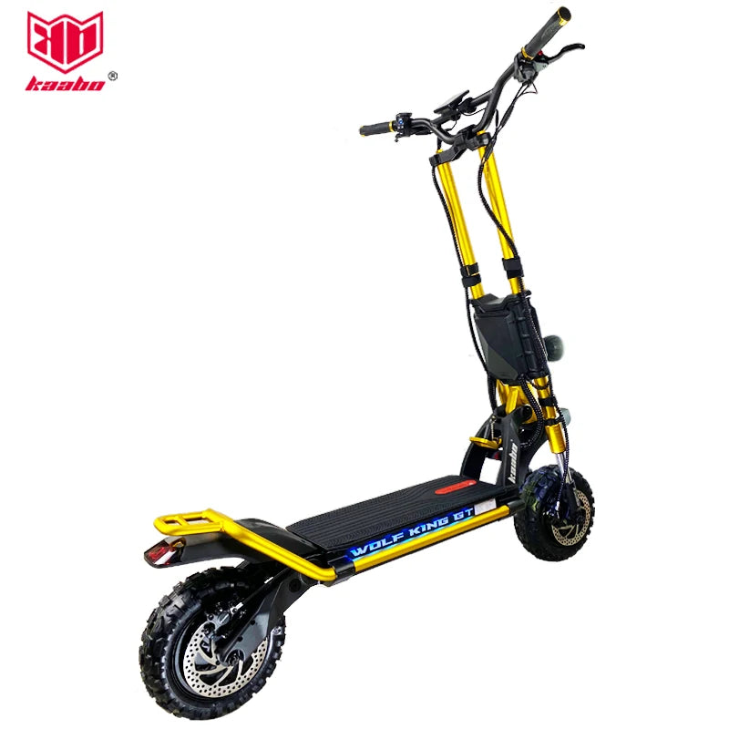 Kaabo Wolf King GT Pro Scooter 11inch 72V 35Ah Battery 2000W*2 Dual Motor - VirtuousWares:Global