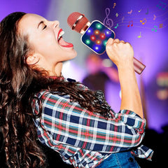 Karaoke Wireless Microphone Speaker Dance Light - VirtuousWares:Global