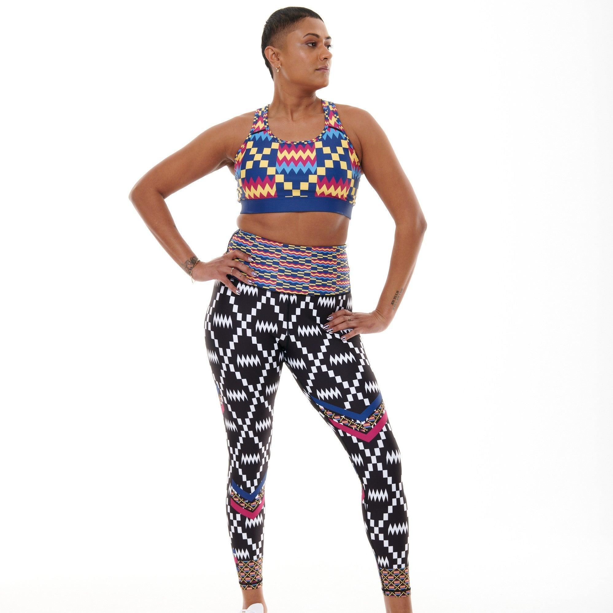 Kayentee Cerulean Splash Leggings - VirtuousWares:Global