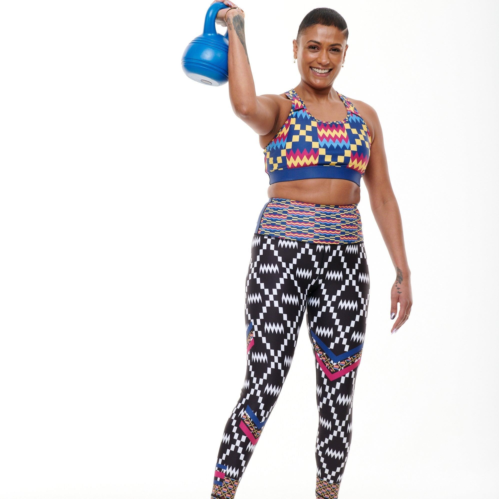 Kayentee Cerulean Splash Leggings - VirtuousWares:Global